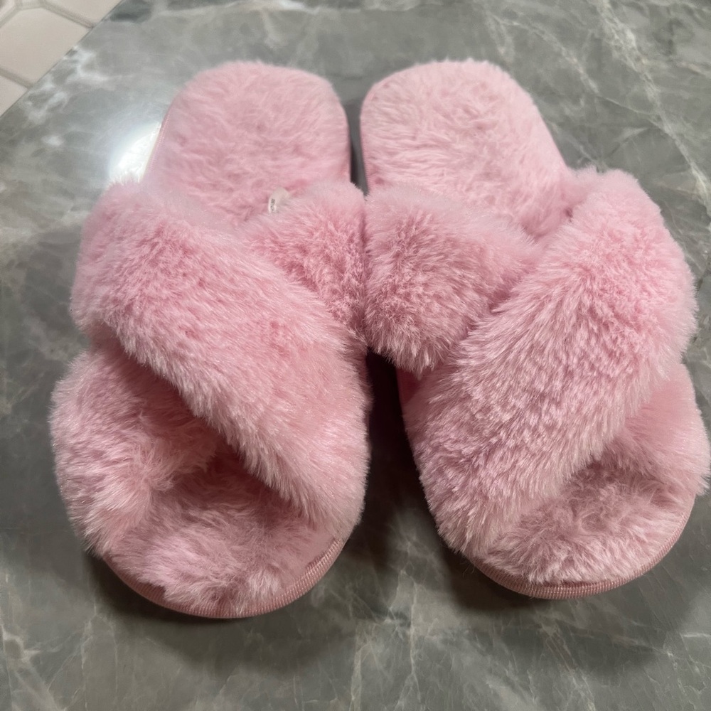 Kids Mini Cozy Mood Slippers in Pink